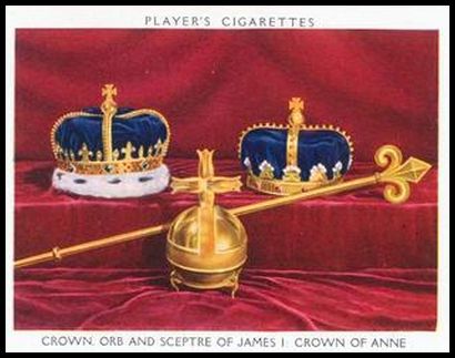 20 Crown, Orb and Sceptre of James I and Crown of Queen Anne